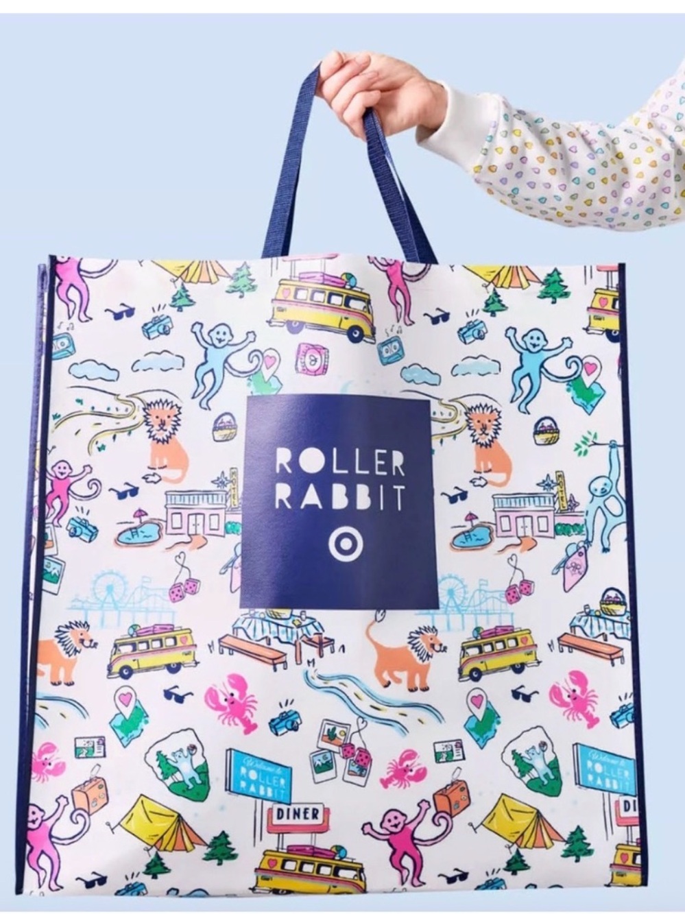 Large roller rabbit bag